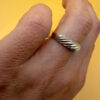 New Soviet sterling silver ring Uk size M