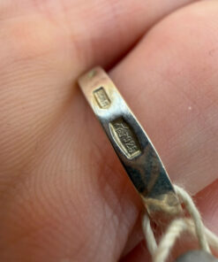 New Soviet sterling silver ring Uk size M