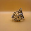Sterling silver ring Uk size N1/2 #8