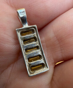 Vintage pendant CZ#116