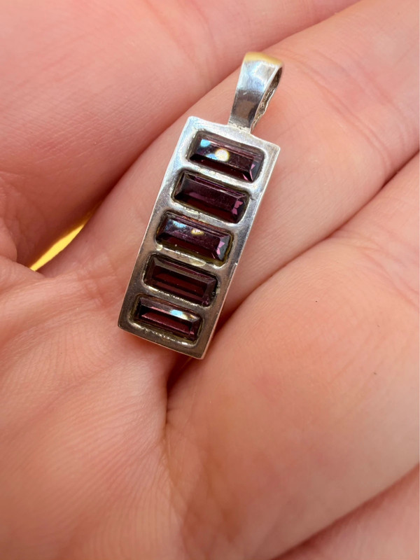 Vintage pendant CZ#116