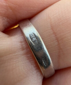 Soviet sterling silver ring Uk size N