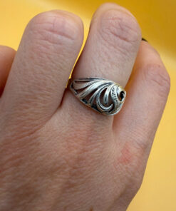 Soviet sterling silver ring Uk size N