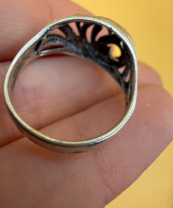 Soviet sterling silver ring Uk size N
