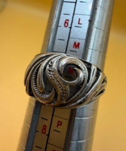 Soviet sterling silver ring Uk size N