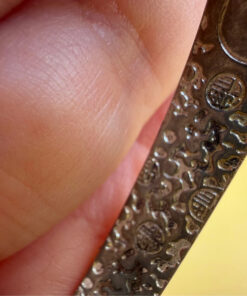 Vintage China Floral Flowers Design Bangle Bracelet Sterling Silver