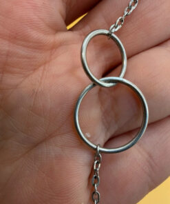 Sterling silver chain bracelet