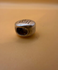 Sterling Silver  Monica Vinader Round Slider Pendant#141