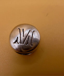 Sterling Silver Monica Vinader Round Slider Pendant