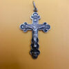 Soviet sterling silver cross #109