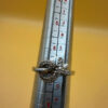 Sterling silver ring Uk size N#114