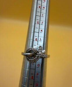 Sterling silver ring Uk size N