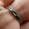 Sterling silver ring with stones Uk size O#52