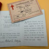 Vintage 1925 Confirmation Set | Communicants Manual + Original Card