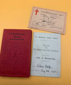 Vintage 1925 Confirmation Set | Communicants Manual + Original Card