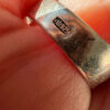 Vintage Soviet 90s, sterling silver ring Uk size O#8