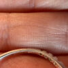 Sterling silver ring Uk size N