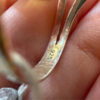 New incredible Ethiopian opal sterling silver ring, size P1/2.