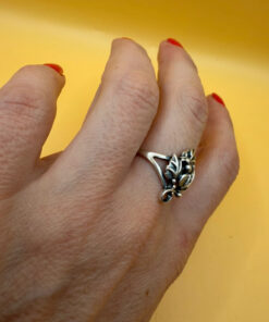 Grape Uk size R vintage Soviet Sterling silver ring