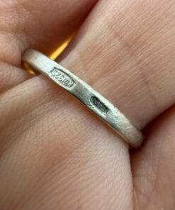 Grape Uk size R vintage Soviet Sterling silver ring