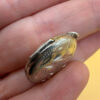 Vintage 925 Silver Etched Locket Pendant #125