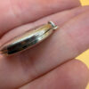 Vintage 925 Silver Etched Locket Pendant #125