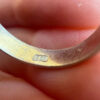 Sterling Silver Ring Uk Size P
