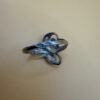 Vintage Ukrainian sterling silver ring Uk size Q#42