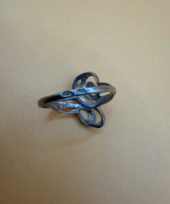 Vintage Ukrainian sterling silver ring Uk size Q