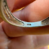 Sterling silver ring Uk size J