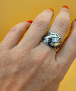 Vintage Soviet “Kulichi” Ring, Size P#41