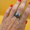 Vintage Soviet “Kulichi” Ring, Size P#41