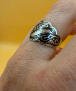 Vintage Soviet “Kulichi” Ring, Size P