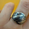 Vintage Soviet “Kulichi” Ring, Size P#41