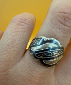 Vintage Soviet “Kulichi” Ring, Size P
