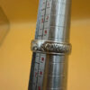 Vintage Sterling silver ring “safe and protect “ size L#149