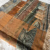 Vintage tapestry wall hanging featuring “The Bronze Horseman” monument to Peter the Great.