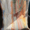 Vintage tapestry wall hanging featuring “The Bronze Horseman” monument to Peter the Great.