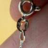 Sterling Silver Bracelet 18 cm with Pendant 21 cm#41