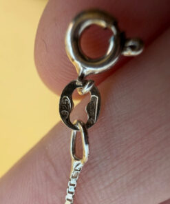 Sterling Silver Bracelet 18 cm with Pendant 21 cm