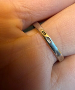 Vintage sterling silver ring Uk size N