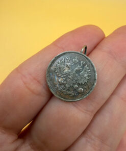 A single earring from Imperial Russia, silver#40