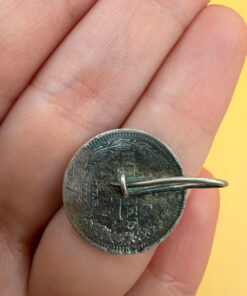 A single earring from Imperial Russia, silver