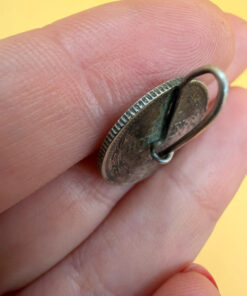 A single earring from Imperial Russia, silver