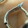 Sterling silver earrings CZ#40