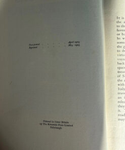 first edition, “discursions”, osbert sitwell, pub. grant richards 1925