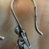 New Sterling silver amber earrings weight 5.73#43