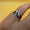 Vintage Sterling silver 90s Ukraine Uk size M#37