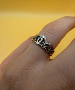 Vintage Sterling silver 90s Ukraine Uk size M
