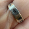 Vintage Sterling silver 90s Ukraine Uk size M#37
